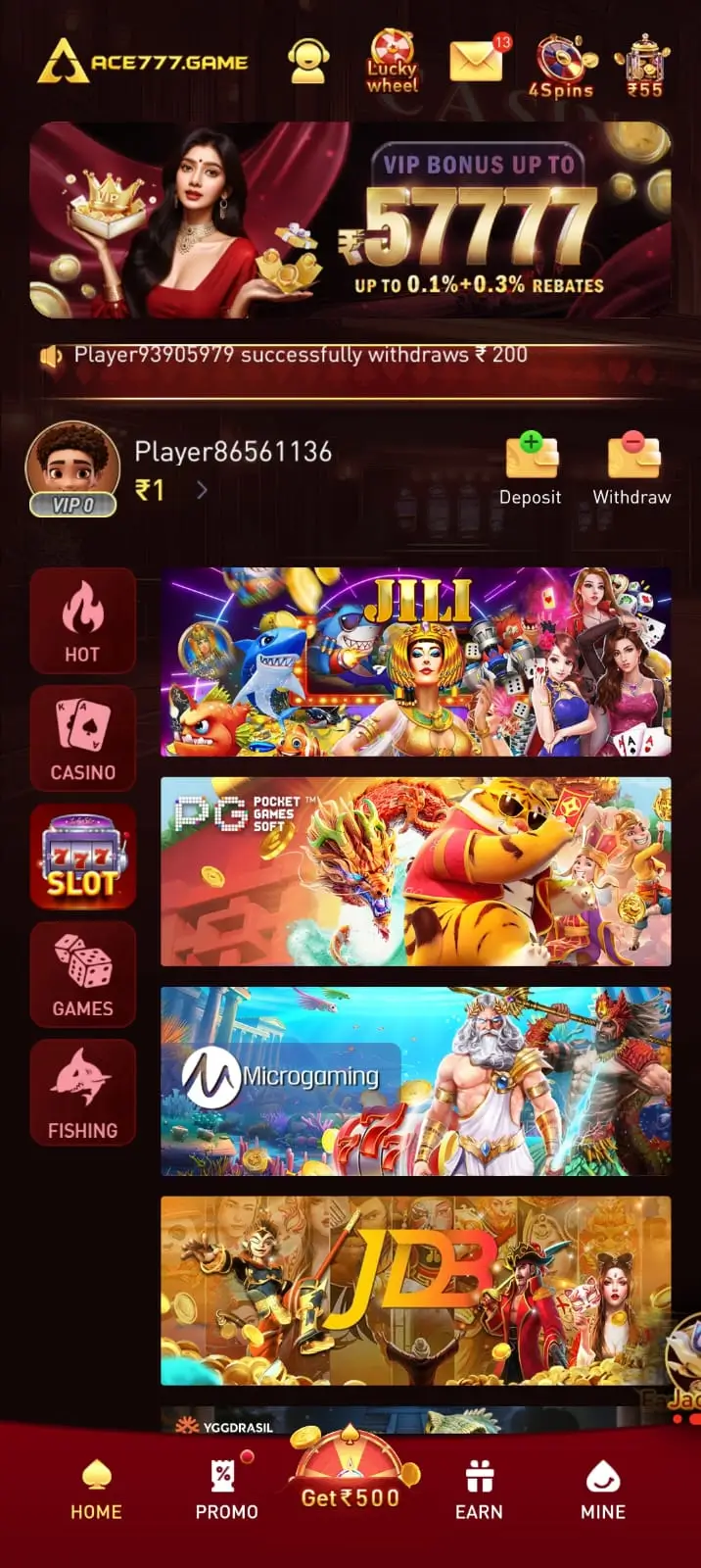ACE777 APK Download